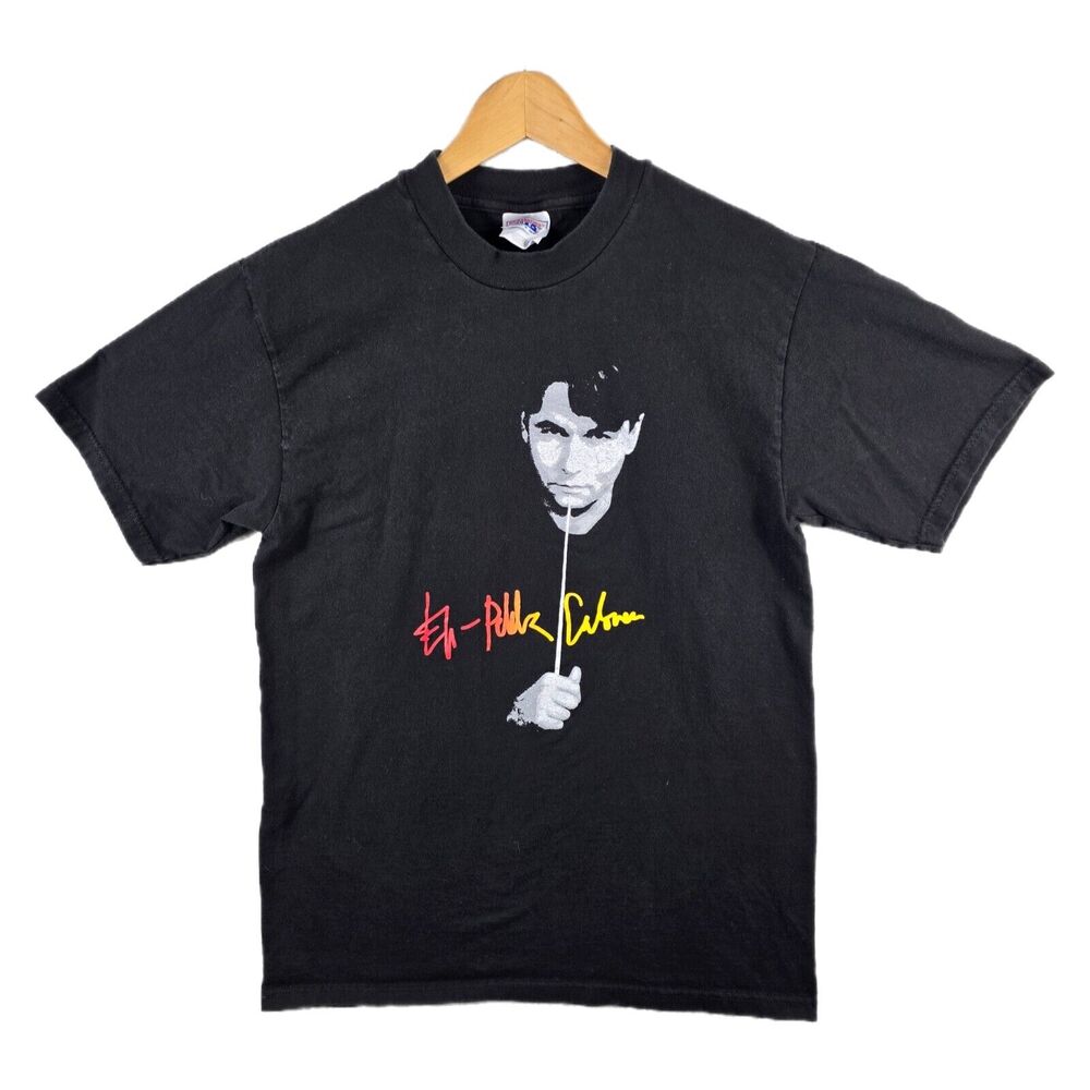 Vintage Esa-Pekka Salonen Music Director Shirt Size Medium LA Philharmonic 90s